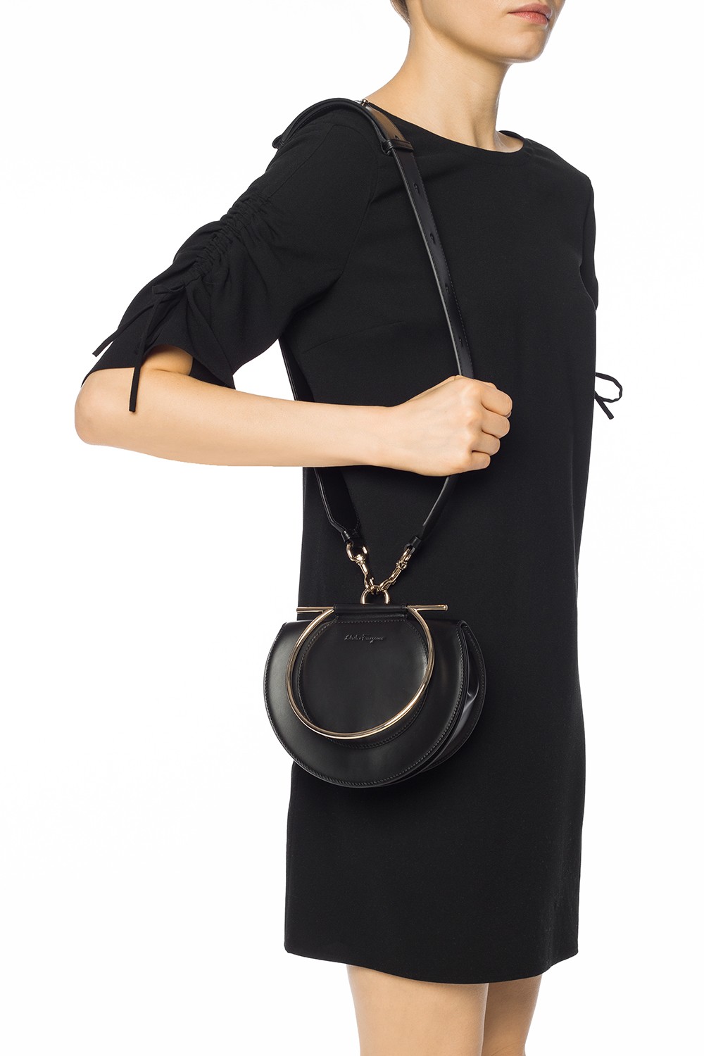 Black Daphne shoulder bag FERRAGAMO Vitkac Germany